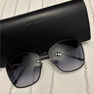 Saint Laurent Black Gradient Sunglasses